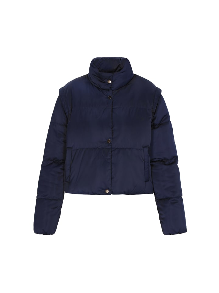 Женская куртка темно-синего цвета faina
Женская куртка темно-синего цвета faina