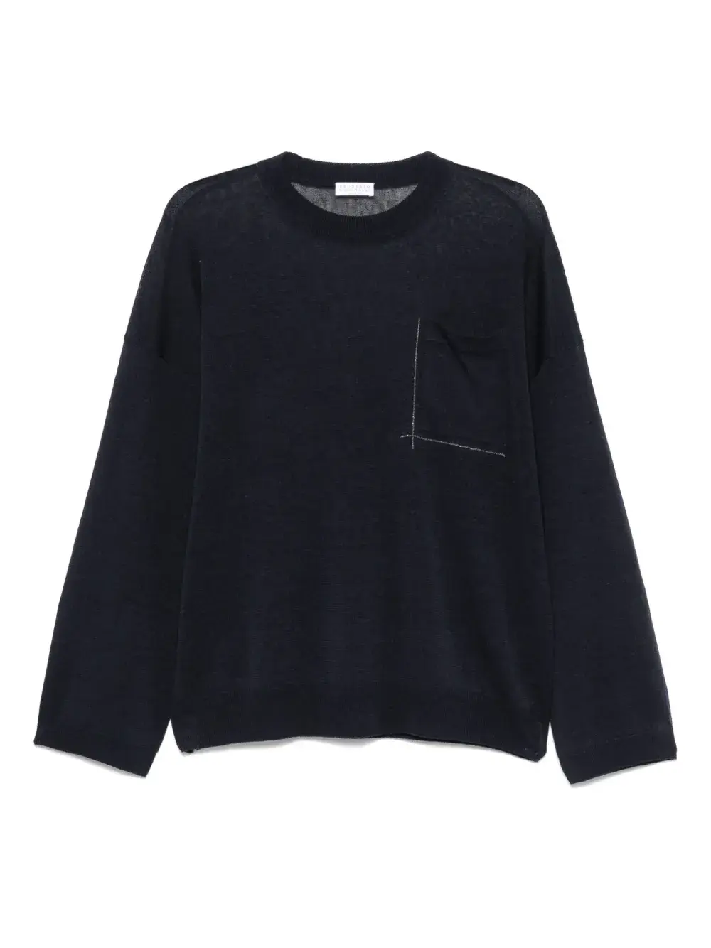 Топ с декором Monili Brunello Cucinelli, синий
Топ с декором Monili Brunello Cucinelli, синий