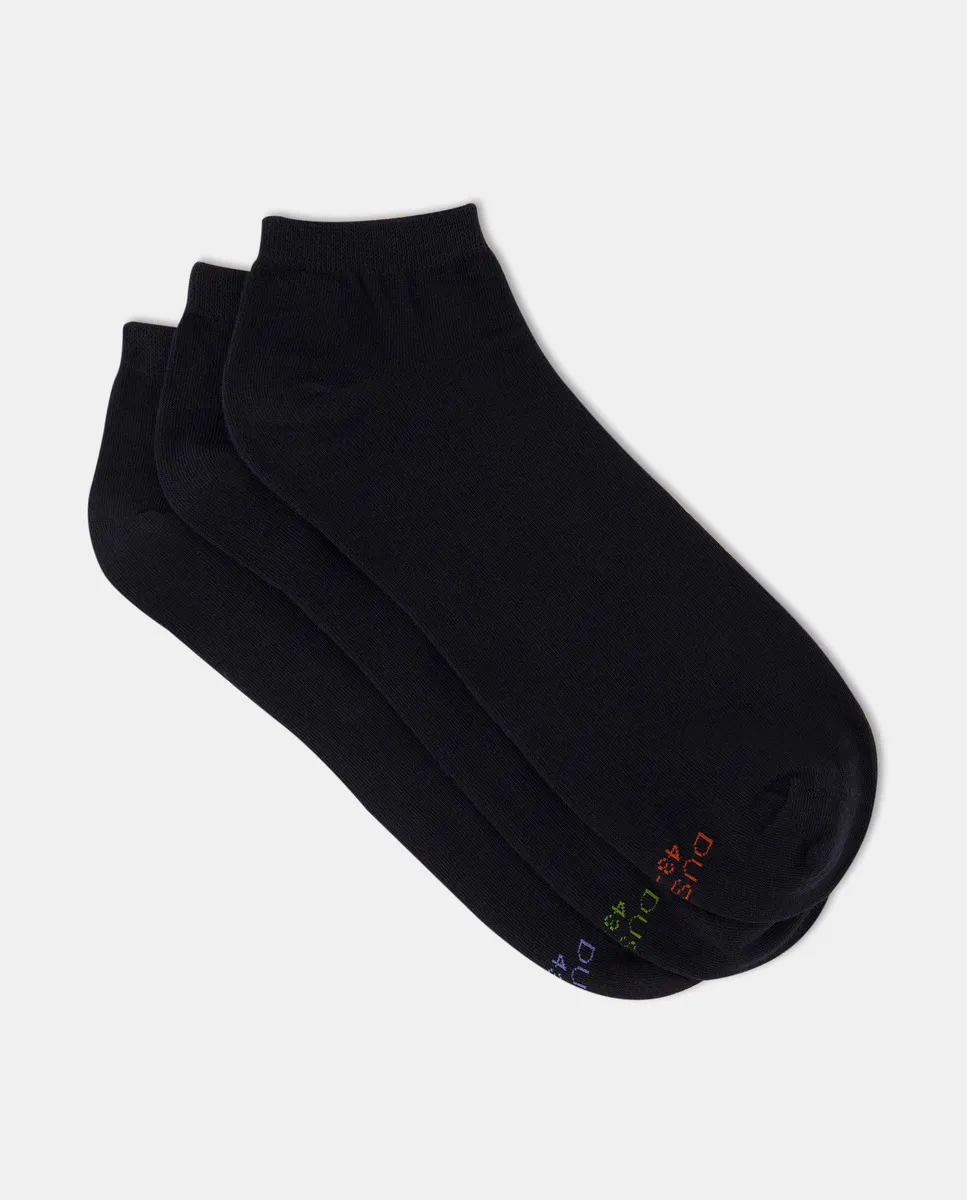 Упаковка из 3 мужских однотонных носков длиной до щиколотки Dustin, черный
Упаковка из 3 мужских однотонных носков длиной до щиколотки Dustin, черный