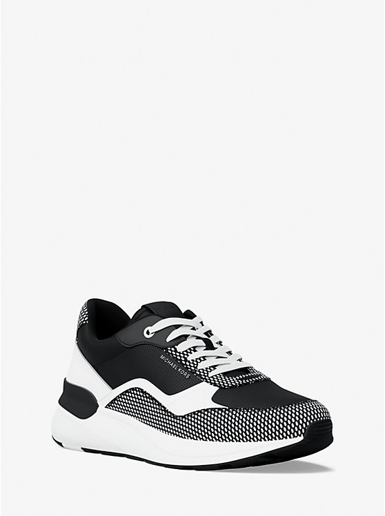 Кроссовки Trevor из комбинированных материалов Michael Kors, черный
Кроссовки Trevor из комбинированных материалов Michael Kors, черный