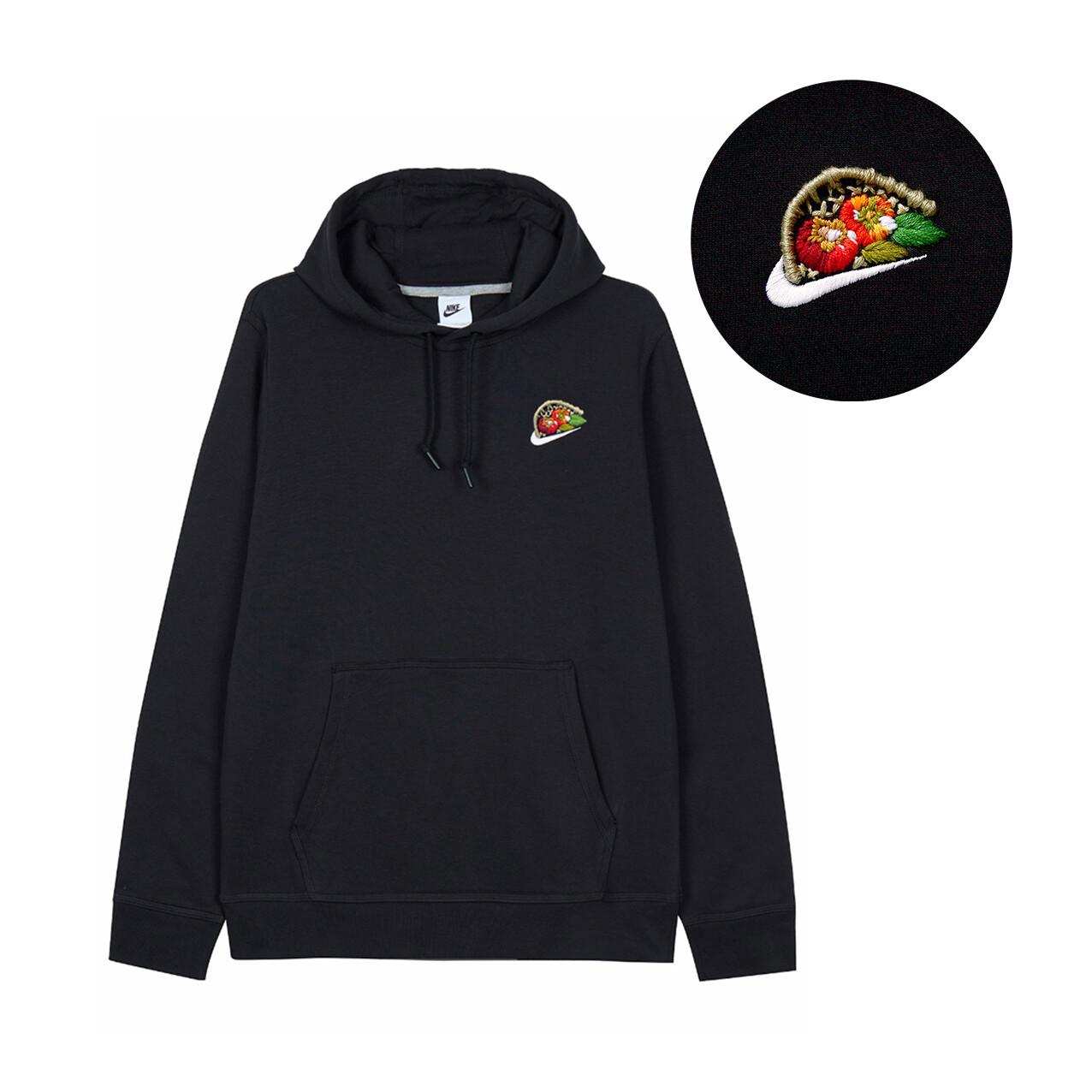 Толстовка унисекс черная Nike, черный
Толстовка унисекс черная Nike, черный