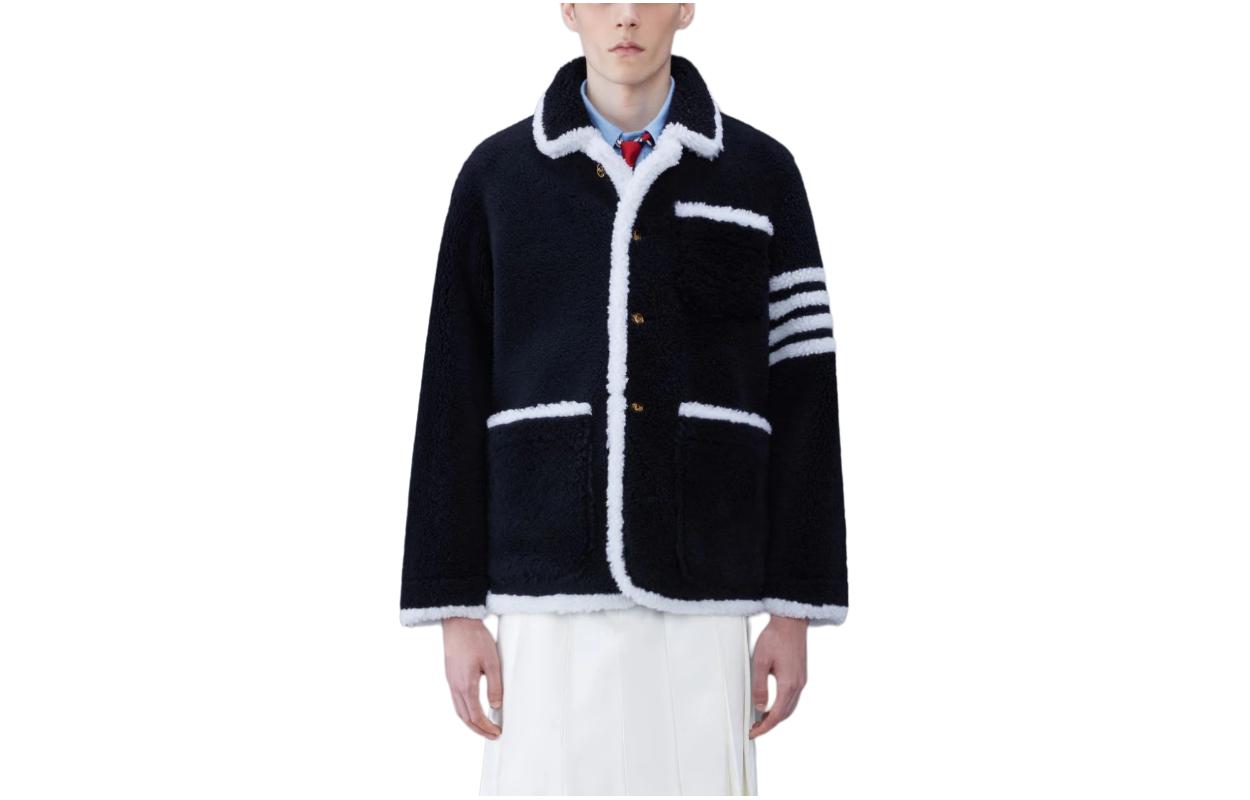 Куртка 4 Bar Stripe Jacket THOM BROWNE, черный
Куртка 4 Bar Stripe Jacket THOM BROWNE, черный