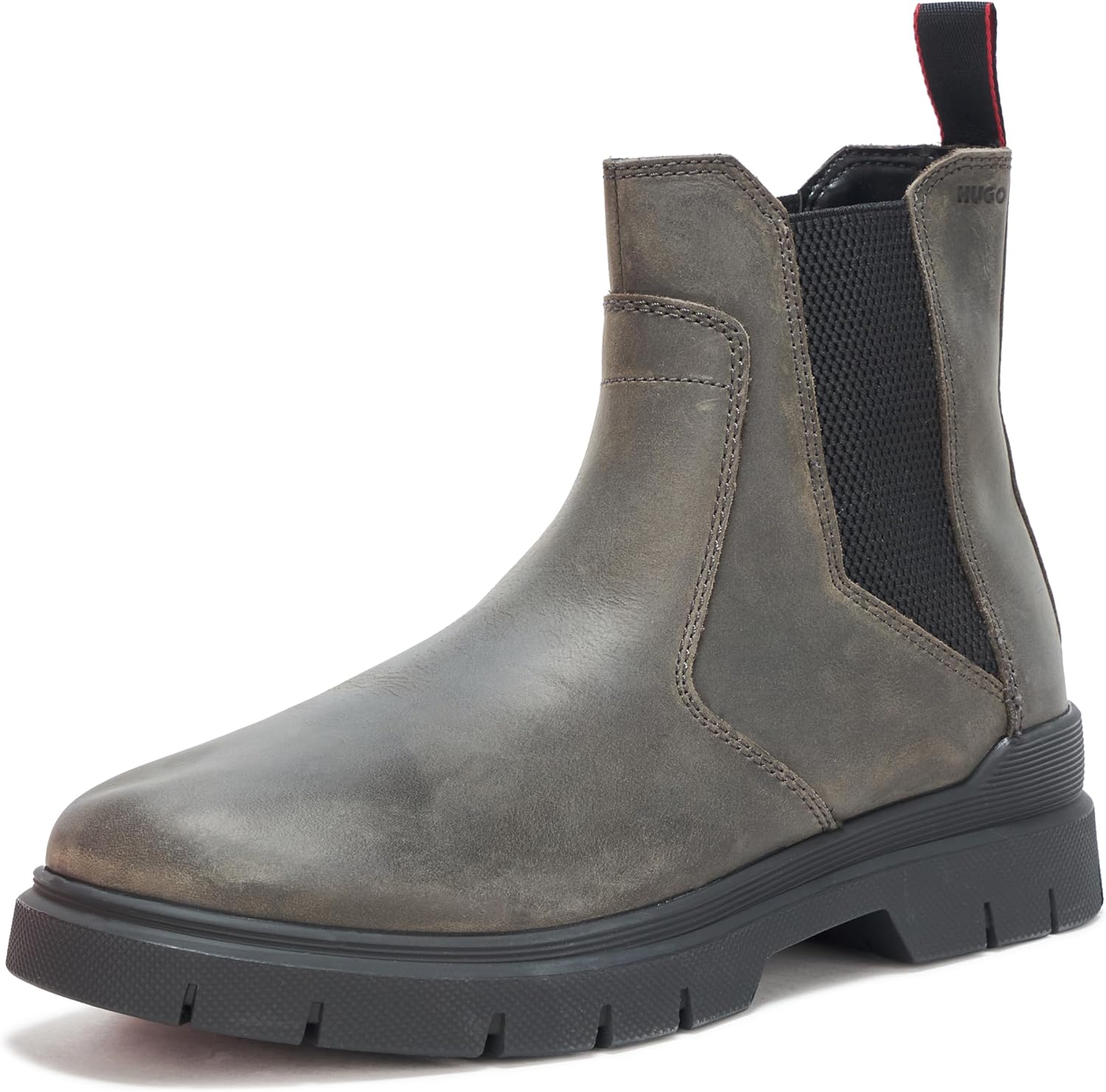 Мужские ботинки HUGO с боковой молнией и шнуровкой, серый/угольный
Мужские ботинки HUGO с боковой молнией и шнуровкой, серый/угольный