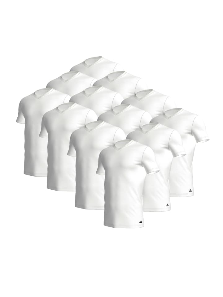 Футболка базовая с V-образным вырезом 12P белого цвета adidas, Белый, Футболка базовая с V-образным вырезом 12P белого цвета adidas
Футболка базовая с V-образным вырезом 12P белого цвета adidas, Белый, Футболка базовая с V-образным вырезом 12P белого цвета adidas