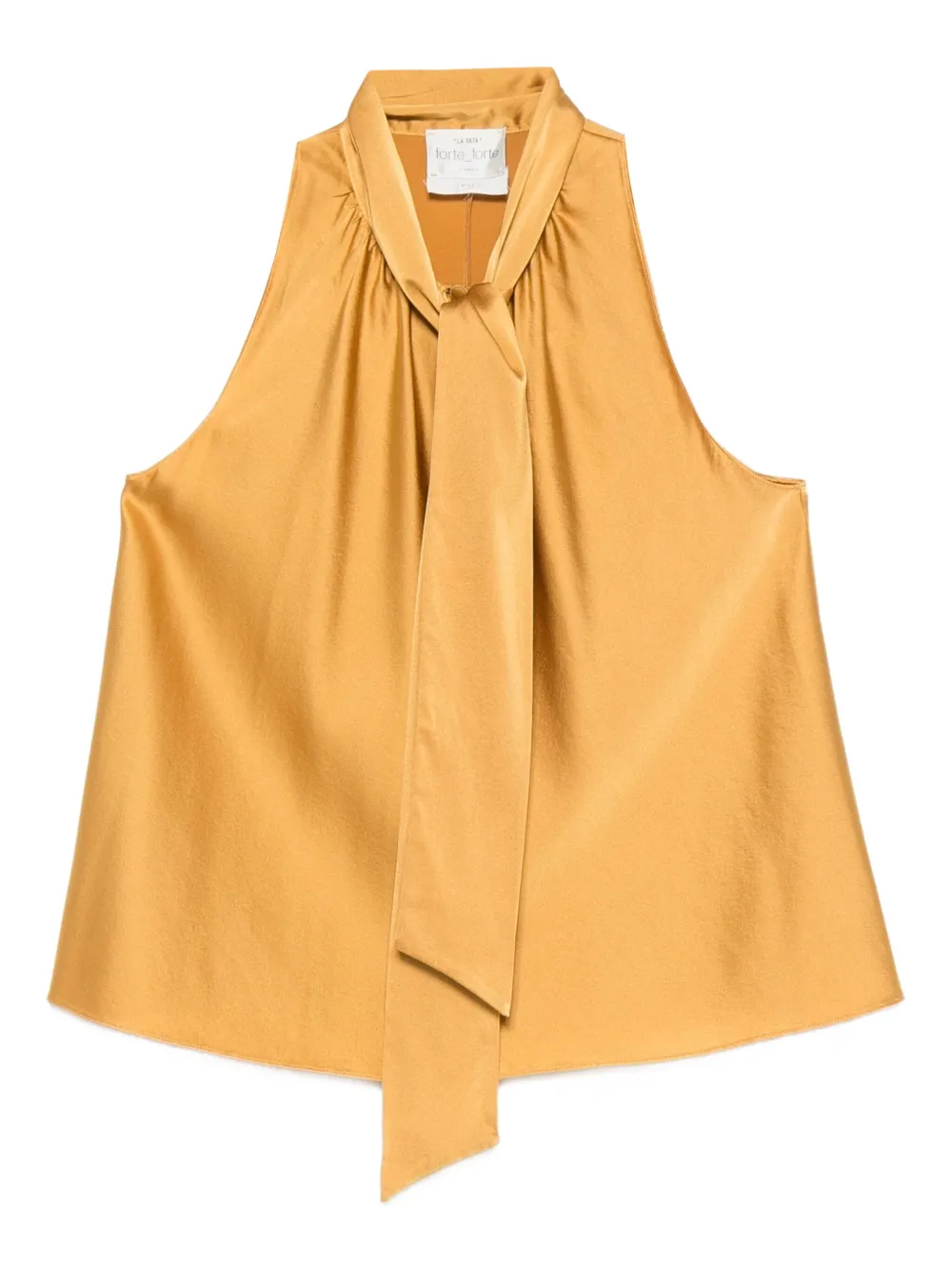 Атласный топ с бантом Forte Forte, желтый
Атласный топ с бантом Forte Forte, желтый