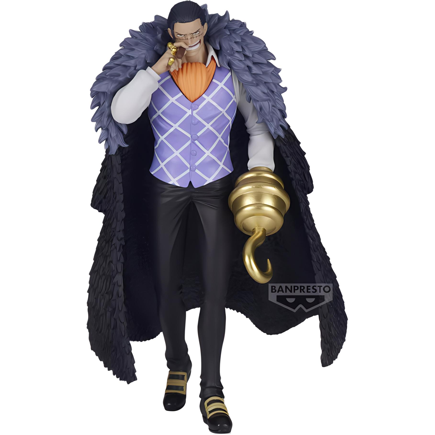 Sir Crocodile One Piece THE Departure, Крокодайл, Крокодайл Бонусные Подарки 17см BANPRESTO, Crockdale, коричневый Crocodile
Sir Crocodile One Piece THE Departure, Крокодайл, Крокодайл Бонусные Подарки 17см BANPRESTO, Crockdale, коричневый Crocodile