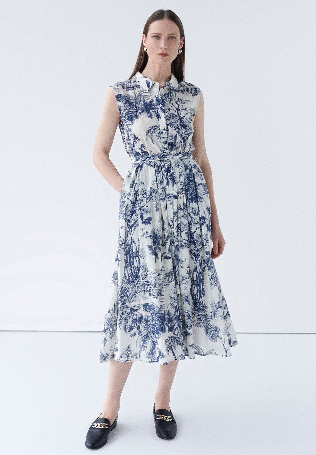 Платье-рубашка RBETTY Caroll, синий
Платье-рубашка RBETTY Caroll, синий