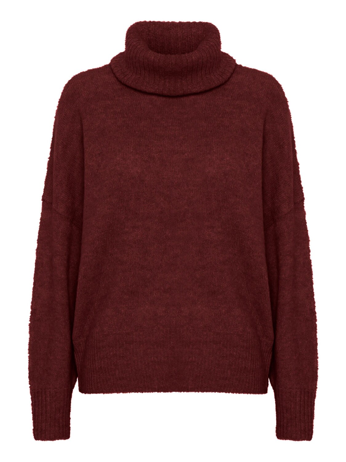 ICHI Свитер оверсайз 'IHKamara' в бордовом цвете
ICHI Свитер оверсайз 'IHKamara' в бордовом цвете