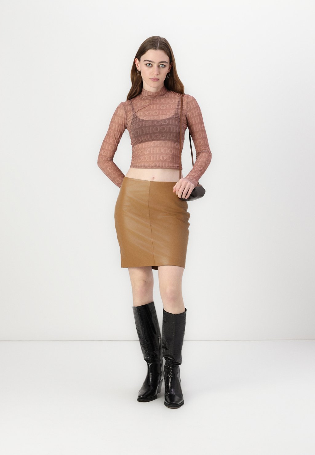 Кожаная юбка CECILIANA CLASSIC 2nd Day, коричневый
Кожаная юбка CECILIANA CLASSIC 2nd Day, коричневый