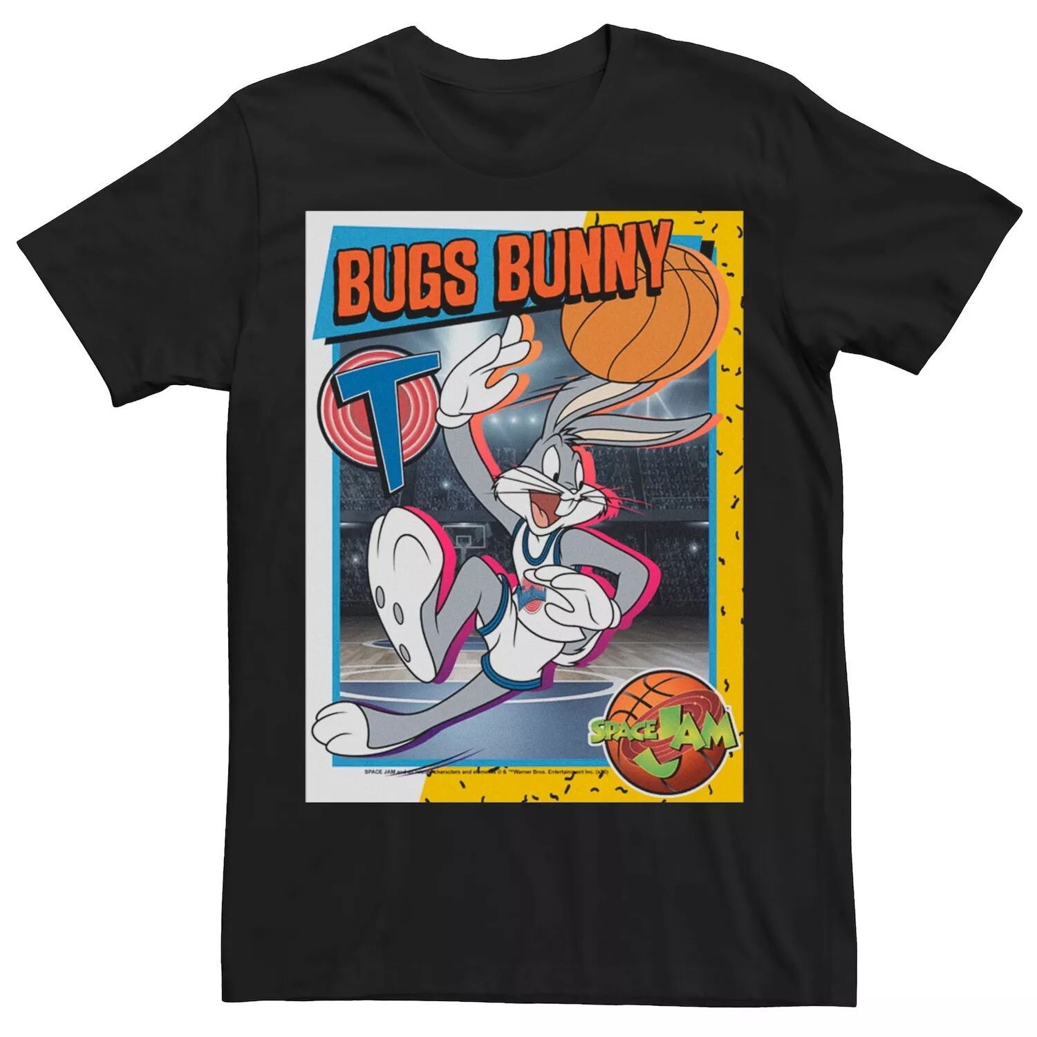 Мужская футболка с коллекционной карточкой Space Jam Bugs Bunny Licensed Character, Черный, Мужская футболка с коллекционной карточкой Space Jam Bugs Bunny Licensed Character
Мужская футболка с коллекционной карточкой Space Jam Bugs Bunny Licensed Character, Черный, Мужская футболка с коллекционной карточкой Space Jam Bugs Bunny Licensed Character