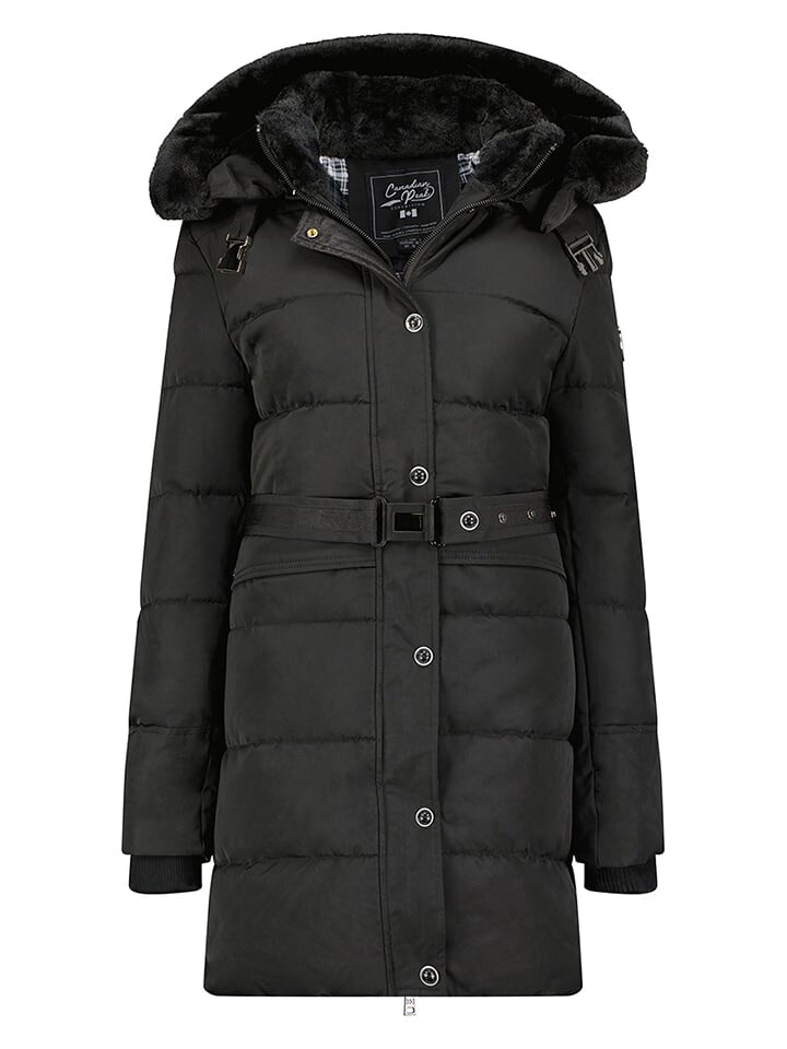 Пуховик Canadian Peak Wintermantel Bettineak, черный
Пуховик Canadian Peak Wintermantel Bettineak, черный