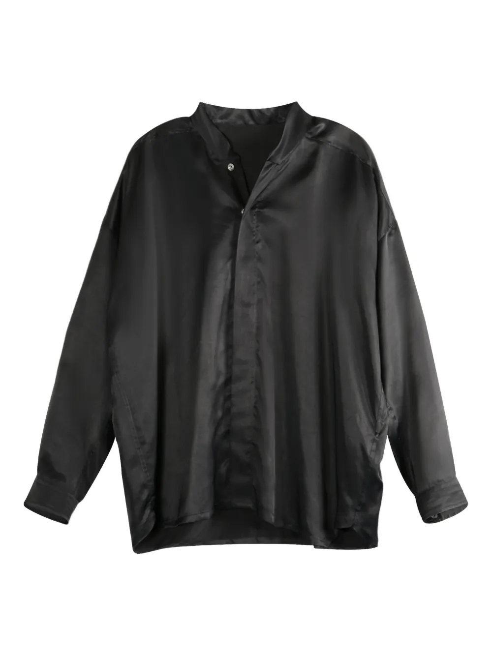 Лонгслив с длинными рукавами Jumbo Faun из атласа Rick Owens, черный
Лонгслив с длинными рукавами Jumbo Faun из атласа Rick Owens, черный