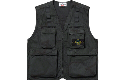 Жилет Supreme Stone Island, черный
Жилет Supreme Stone Island, черный
