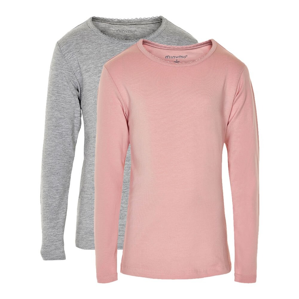 Футболка с длинным рукавом Minymo Basic 35 2 Pack, розовый
Футболка с длинным рукавом Minymo Basic 35 2 Pack, розовый
