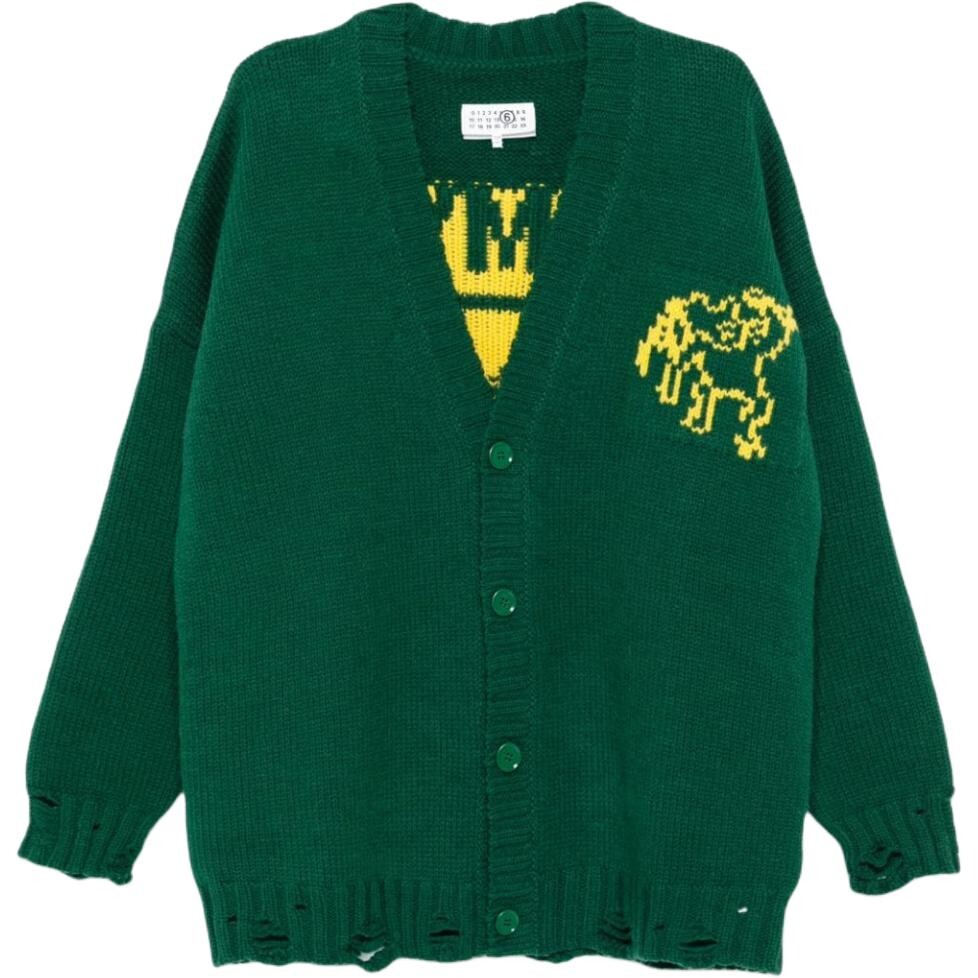 Свитер женский изумрудно-зеленый Mm6 Maison Margiela
Свитер женский изумрудно-зеленый Mm6 Maison Margiela