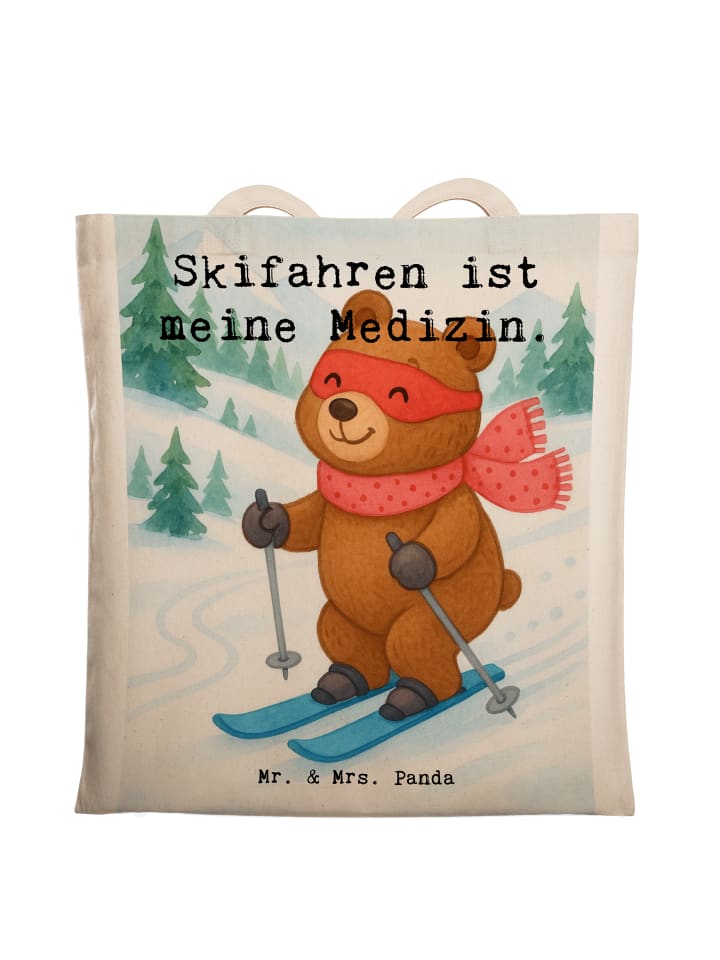 Mr. & Mrs. Panda Сумка-шоппер с изображением кролика, катающегося на лыжах, и надписью белого цвета
Mr. & Mrs. Panda Сумка-шоппер с изображением кролика, катающегося на лыжах, и надписью белого цвета