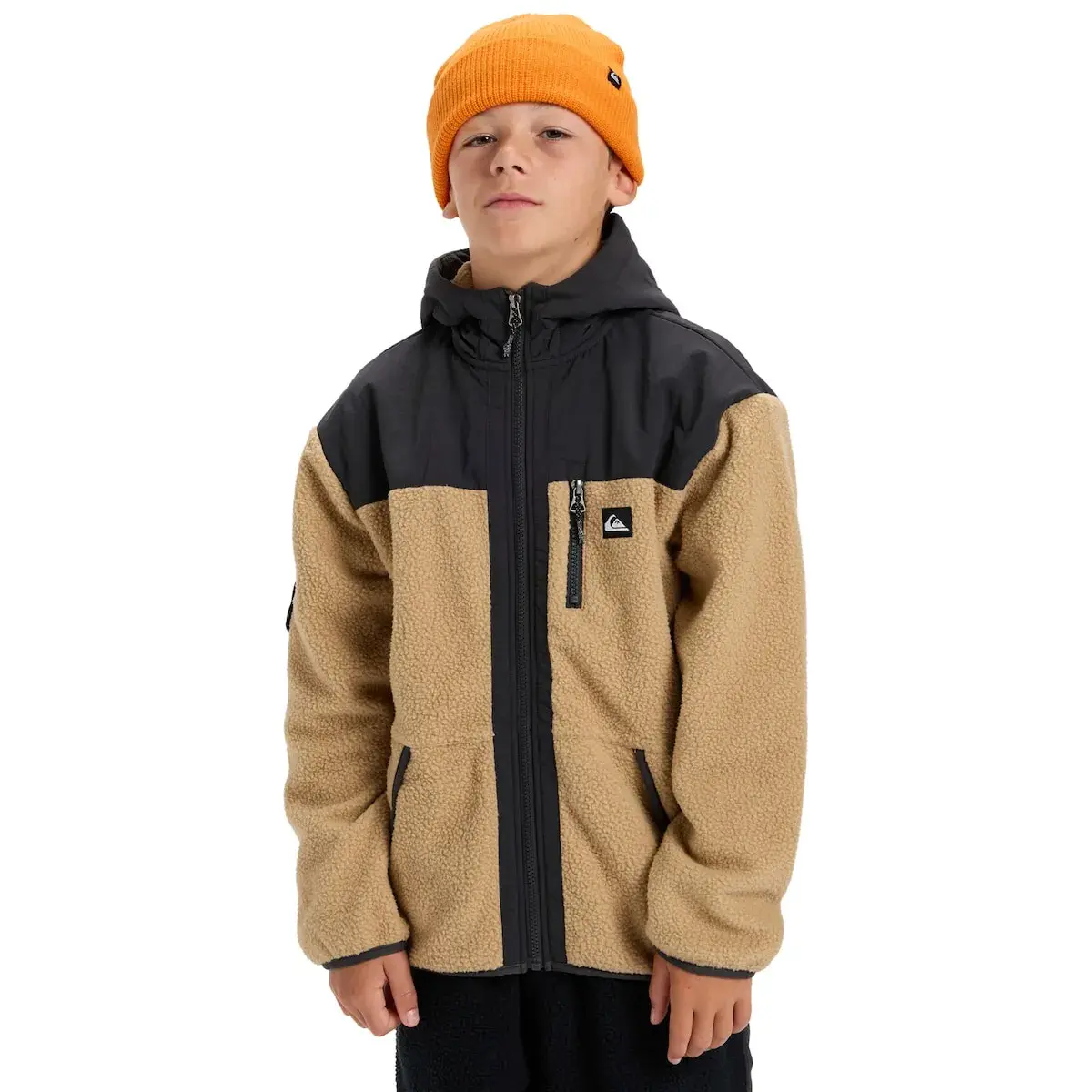 Детский флисовый свитер Back To S School Quiksilver, бежевый
Детский флисовый свитер Back To S School Quiksilver, бежевый