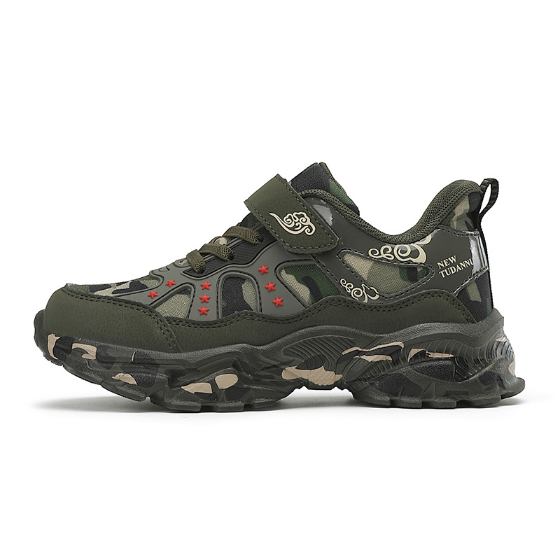 ZHULE Кроссовки детские с противоскользящей подошвой, износостойкие, средне-высокие, армейско-зеленые
ZHULE Кроссовки детские с противоскользящей подошвой, износостойкие, средне-высокие, армейско-зеленые