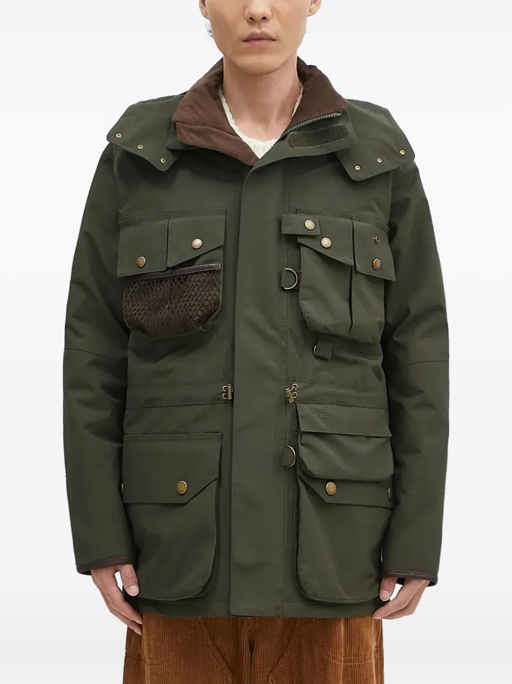 Куртка с капюшоном и карманами Barbour, зеленый
Куртка с капюшоном и карманами Barbour, зеленый