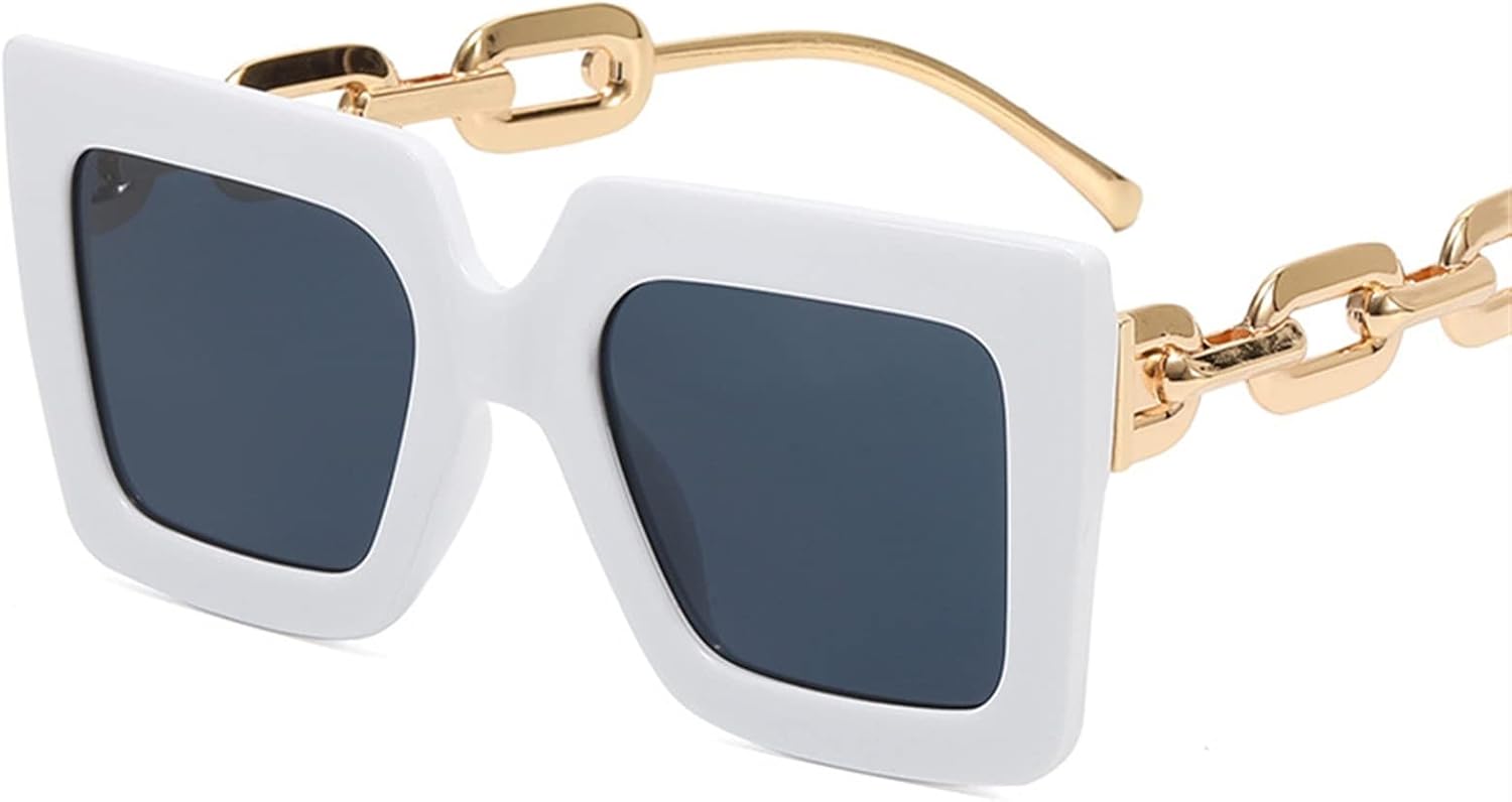 Солнцезащитные очки GAOXIN квадратной формы с крупной оправой и цепочкой для мужчин и женщин, декоративные, для пляжа и отдыха на природе (Цвет: E, Размер: Средний), E
Солнцезащитные очки GAOXIN квадратной формы с крупной оправой и цепочкой для мужчин и женщин, декоративные, для пляжа и отдыха на природе (Цвет: E, Размер: Средний), E