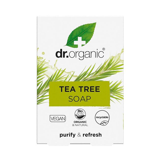 Мыло чайного дерева Dr.Organic Dr. Organic, 100 гр
Мыло чайного дерева Dr.Organic Dr. Organic, 100 гр