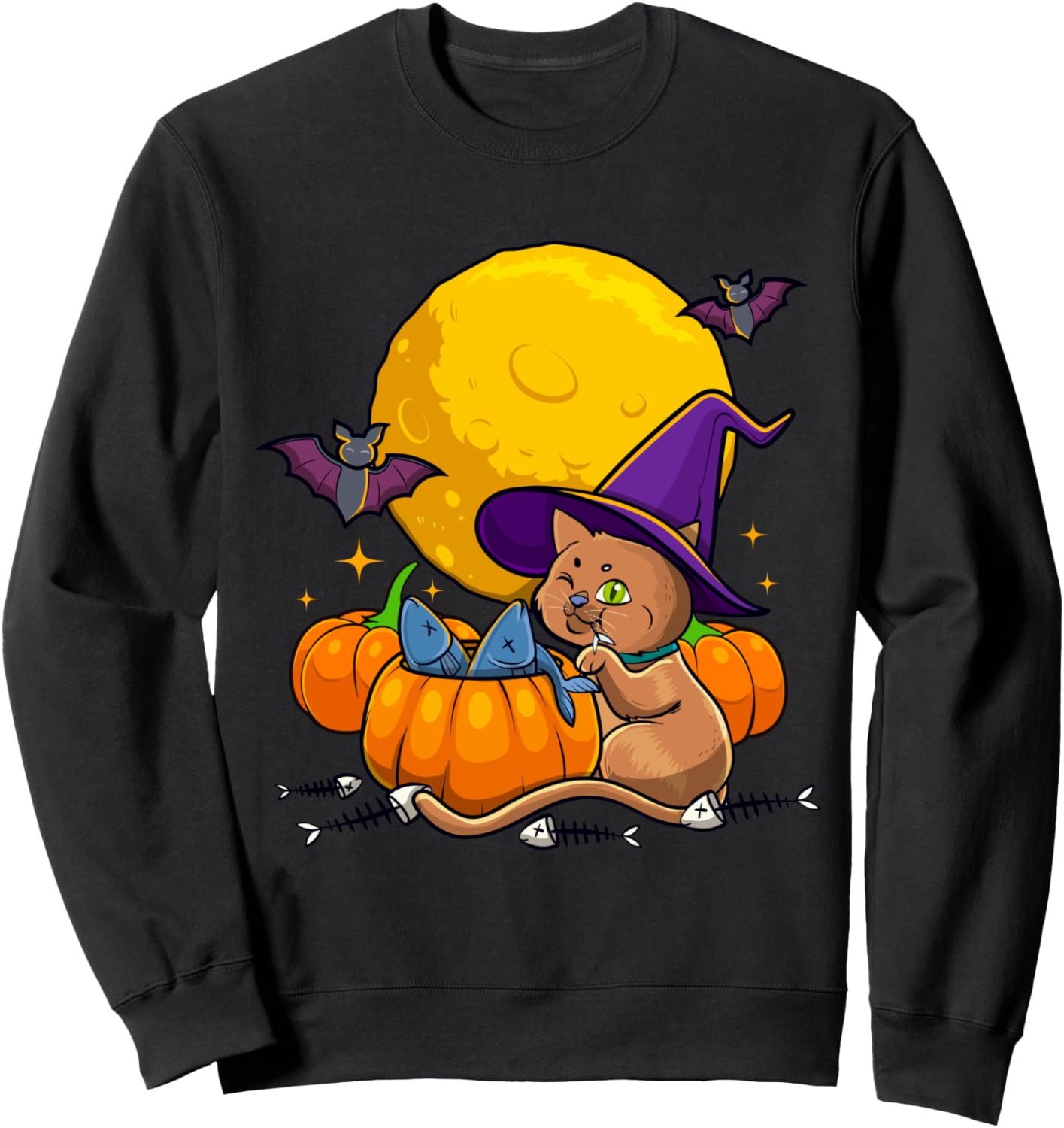 Милый костюм кошки в ведьминской шляпе на Хэллоуин, толстовка для любителей кошек Funny Halloween Costume Holiday Party Gift Store, черный
Милый костюм кошки в ведьминской шляпе на Хэллоуин, толстовка для любителей кошек Funny Halloween Costume Holiday Party Gift Store, черный