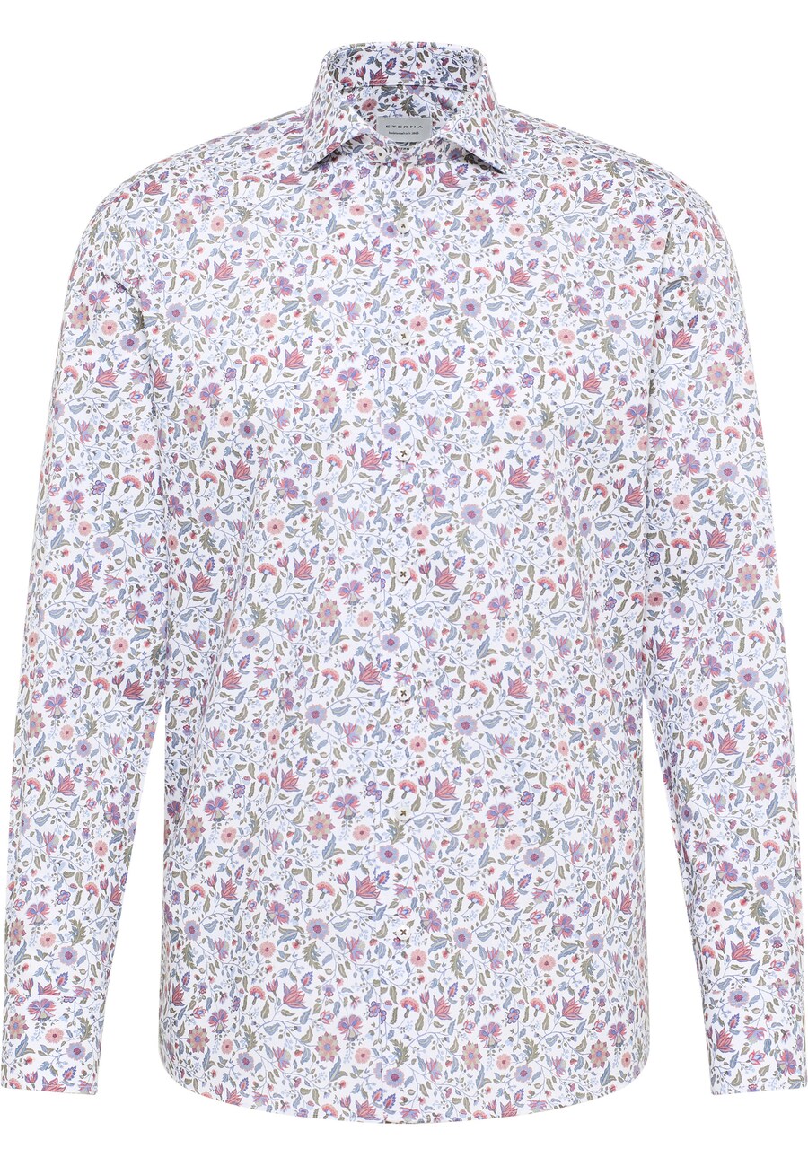 Рубашка обычного кроя на пуговицах ETERNA, лавандовый 
Рубашка обычного кроя на пуговицах ETERNA, лавандовый