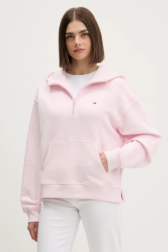Хлопковая толстовка Tommy Jeans, розовый
Хлопковая толстовка Tommy Jeans, розовый
