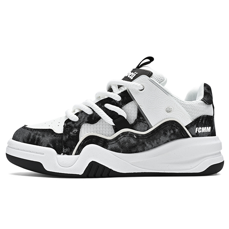 Нескользящие износостойкие низкие мужские кроссовки FCMM, White Black
Нескользящие износостойкие низкие мужские кроссовки FCMM, White Black