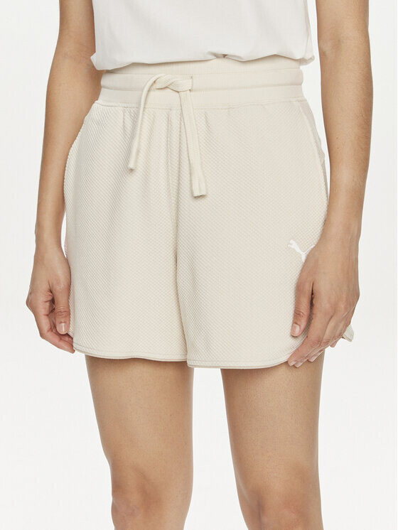 Спортивные шорты стандартного кроя Puma, экрю
Спортивные шорты стандартного кроя Puma, экрю