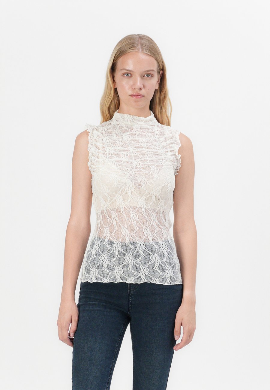 Топ Vero Moda VMLISA HIGH NECK, Snow White/White
Топ Vero Moda VMLISA HIGH NECK, Snow White/White