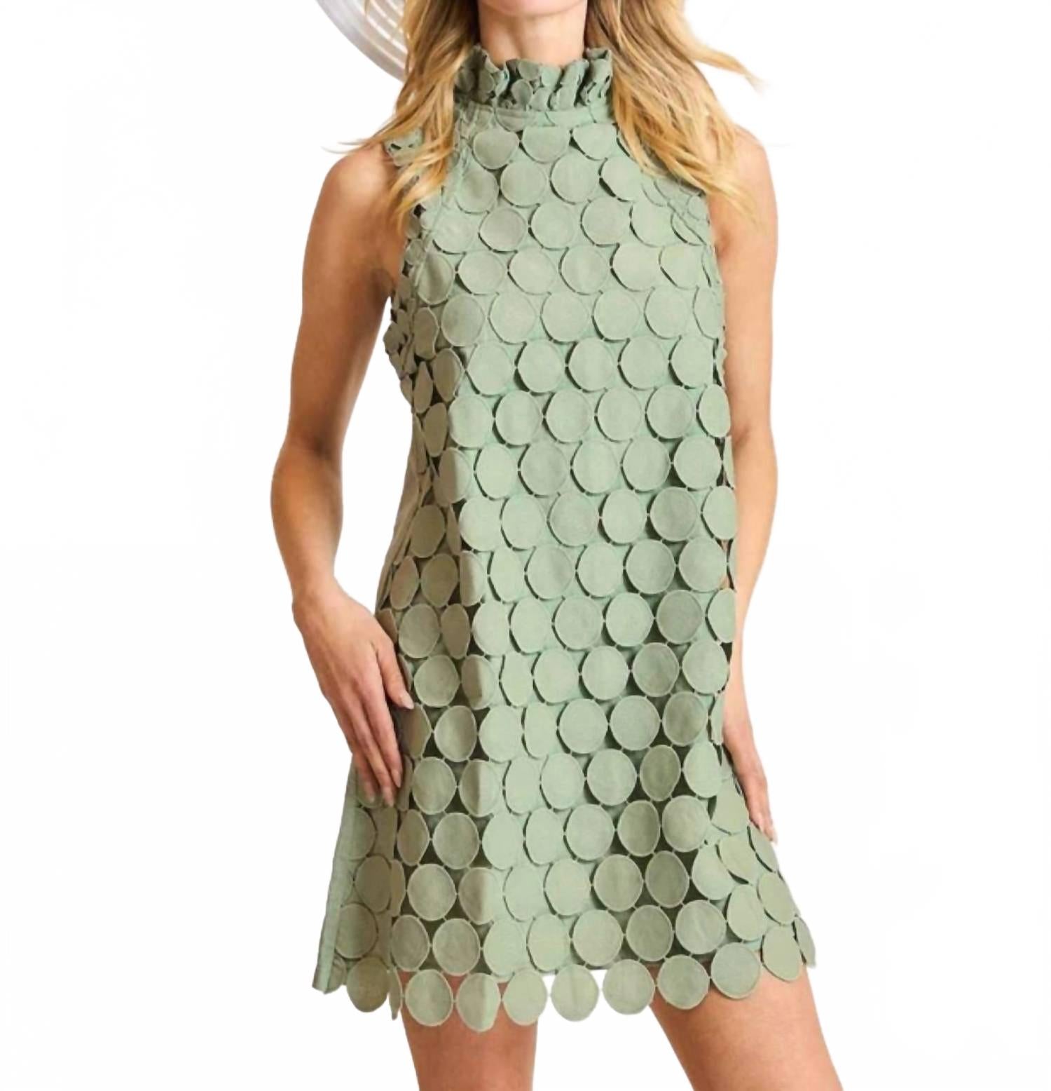 Платье в горошек без рукавов, цвет шалфейно-зеленый Umgee, Sage Green
Платье в горошек без рукавов, цвет шалфейно-зеленый Umgee, Sage Green