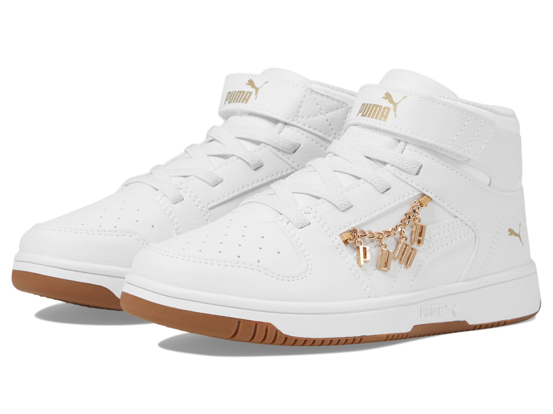 Кроссовки PUMA Kids Rebound Layup, Puma White/Puma White/Puma Gold
Кроссовки PUMA Kids Rebound Layup, Puma White/Puma White/Puma Gold