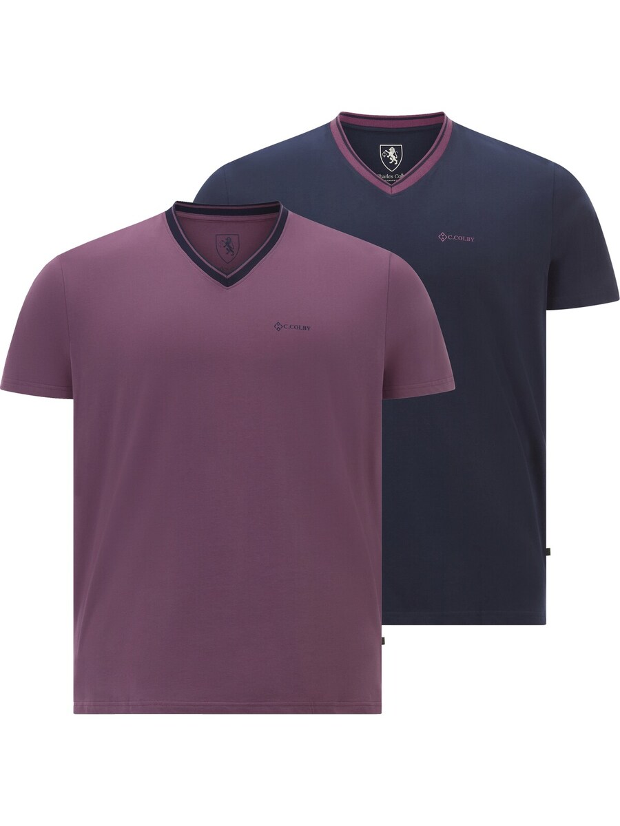 Рубашка Charles Colby Earl Edeley, цвет Navy/Purple
Рубашка Charles Colby Earl Edeley, цвет Navy/Purple