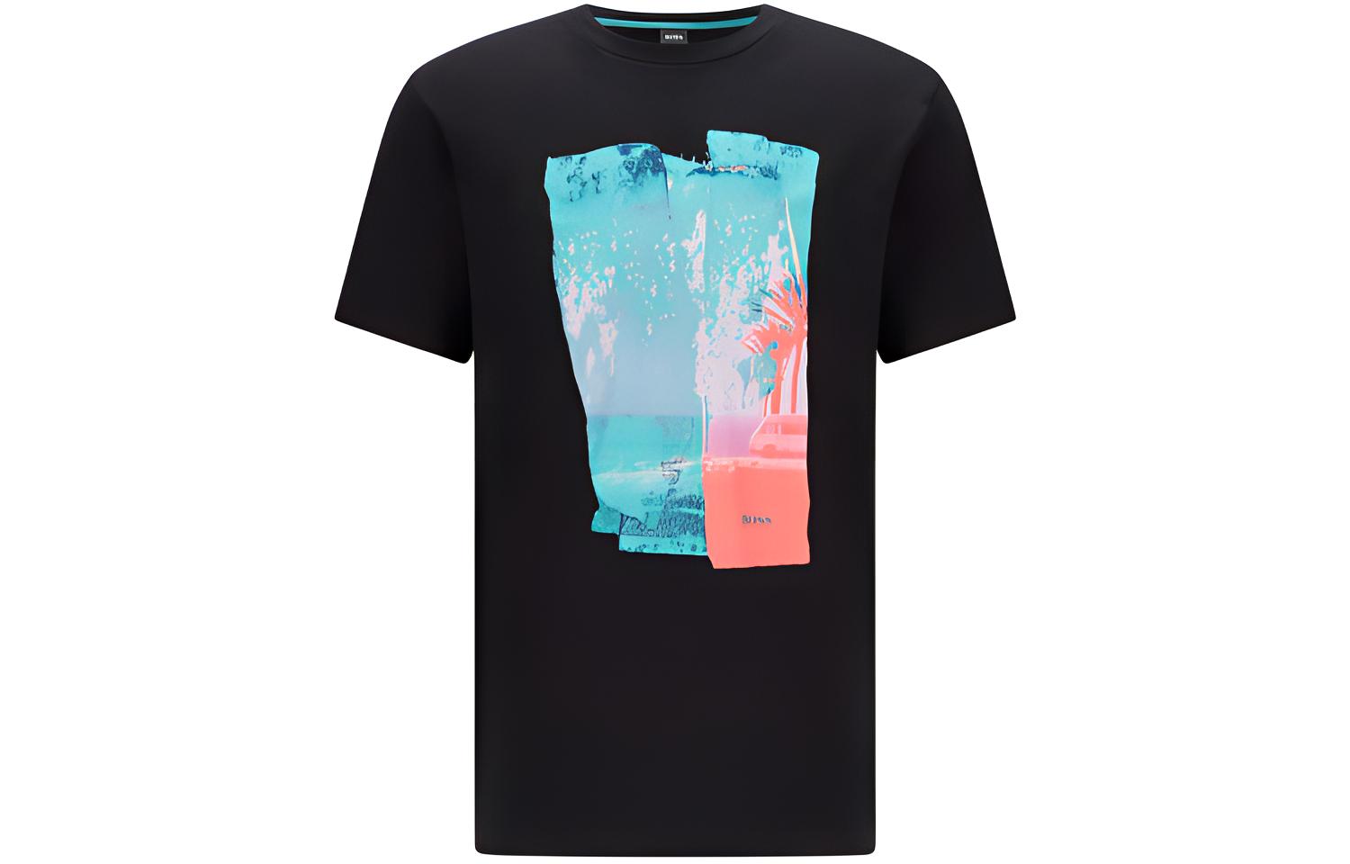 Футболка мужская черная HUGO BOSS
Футболка мужская черная HUGO BOSS