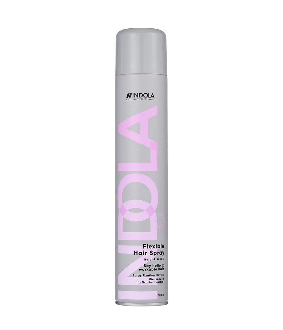 Лак для волос INDOLA Flexible Hair Spray, 500 ml
Лак для волос INDOLA Flexible Hair Spray, 500 ml