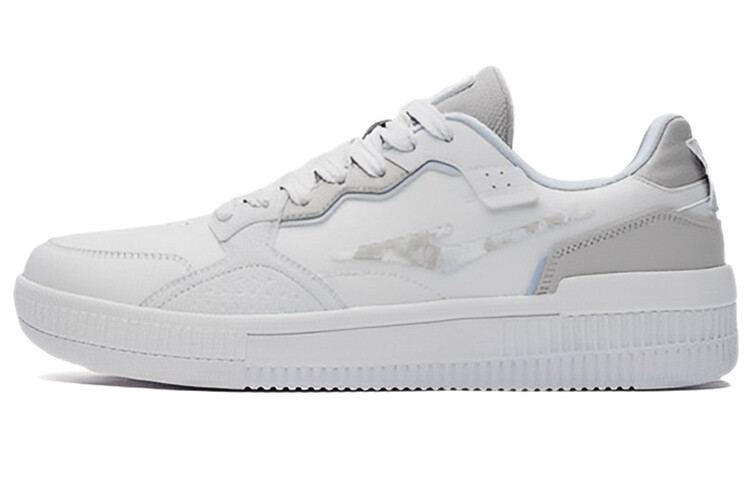 Кеды мужские, обувь для скейтбординга низкая Положительный Белый/один градус серый Erke
Кеды мужские, обувь для скейтбординга низкая Положительный Белый/один градус серый Erke