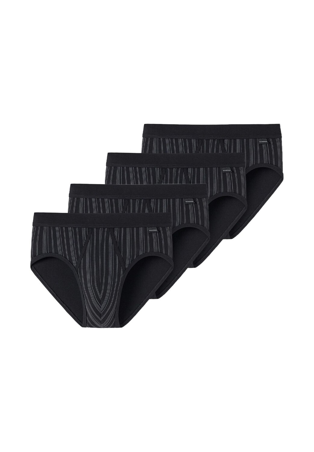 Трусы / трусы в упаковке из 4 шт. Original Classics в тонкую рубчику SCHIESSER, черный
Трусы / трусы в упаковке из 4 шт. Original Classics в тонкую рубчику SCHIESSER, черный