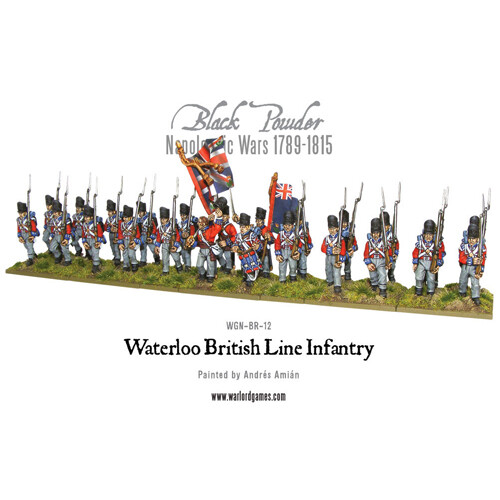 Фигурки British Line Infantry (Waterloo) Warlord Games 
Фигурки British Line Infantry (Waterloo) Warlord Games