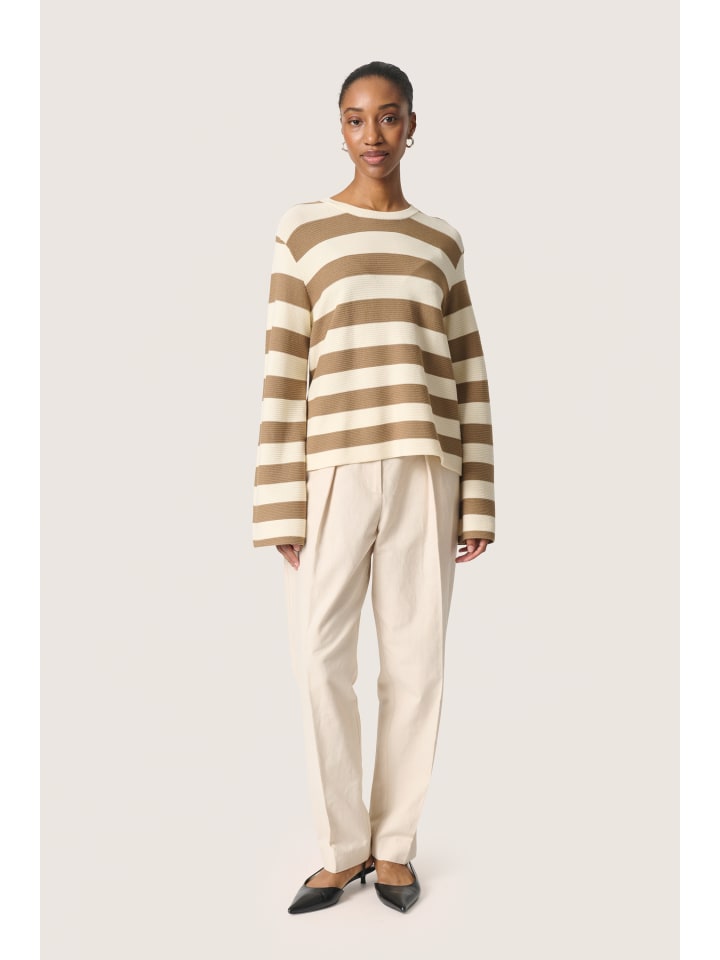 Свободный трикотажный свитер SLLidya в цвете вяз и белая полоска Soaked in Luxury
Свободный трикотажный свитер SLLidya в цвете вяз и белая полоска Soaked in Luxury