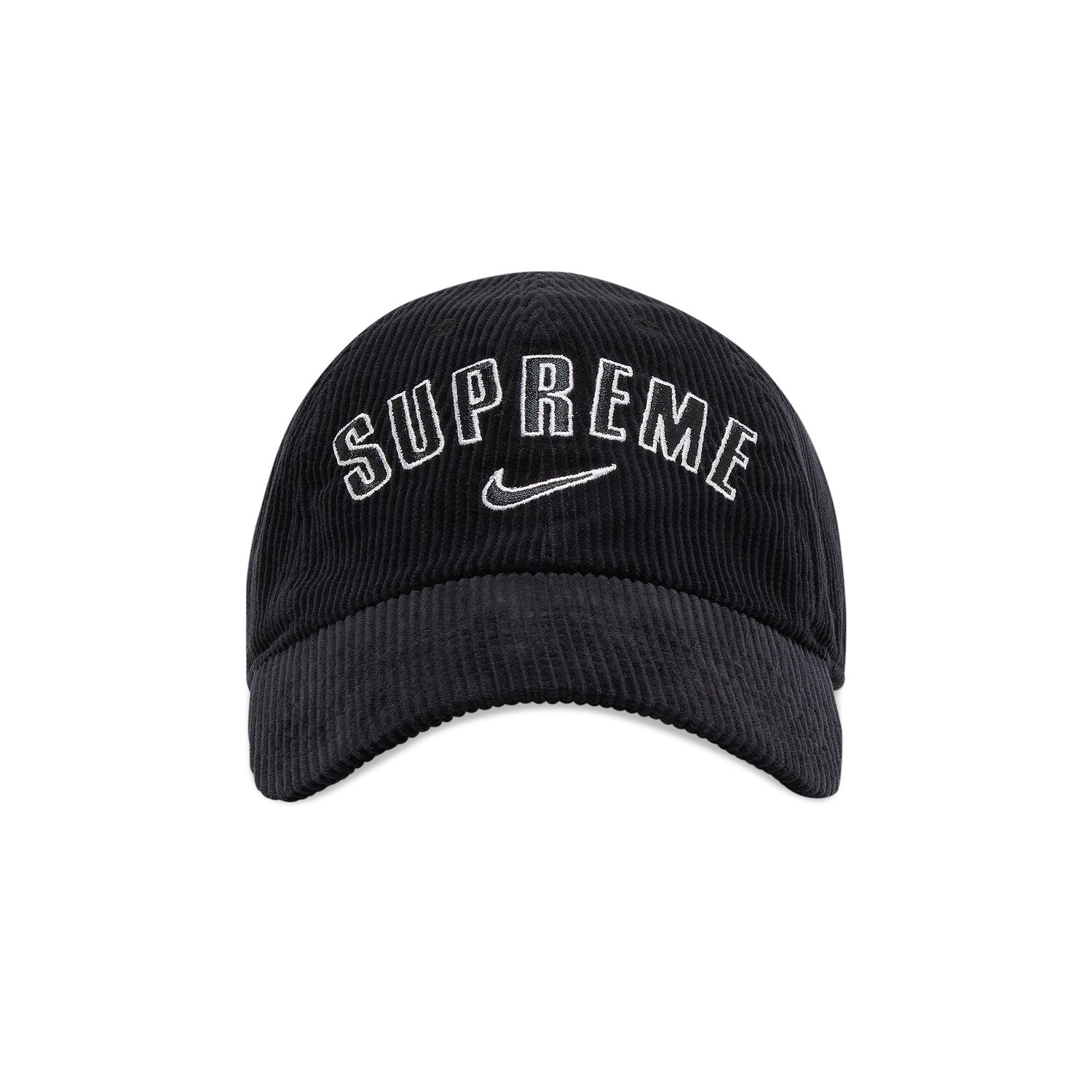 Вельветовые кроссовки Supreme x Nike Arc с 6 панелями, черный цвет
Вельветовые кроссовки Supreme x Nike Arc с 6 панелями, черный цвет