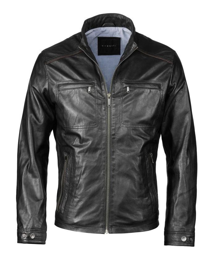 Современная кожаная куртка Буриккардо Bugatti, черный
Современная кожаная куртка Буриккардо Bugatti, черный