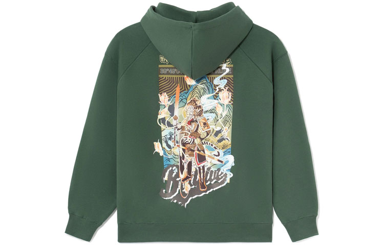 LiNing Badfive Свитшот Унисекс Манор Грин, Эстейт Грин 
LiNing Badfive Свитшот Унисекс Манор Грин, Эстейт Грин