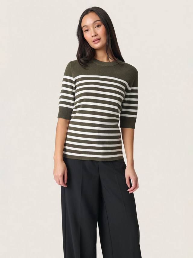 Футболка Spina в полоску Soaked In Luxury, Green/White
Футболка Spina в полоску Soaked In Luxury, Green/White