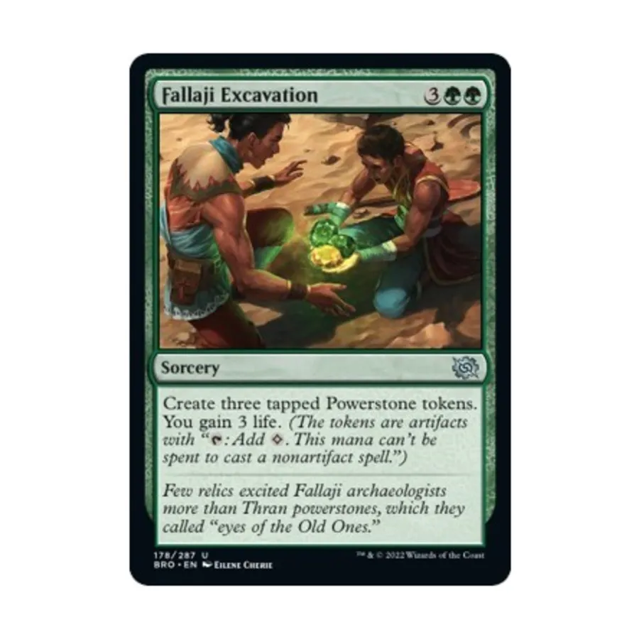 CCG Раскопки Фалладжи (U), MTG - The Brothers War
CCG Раскопки Фалладжи (U), MTG - The Brothers War