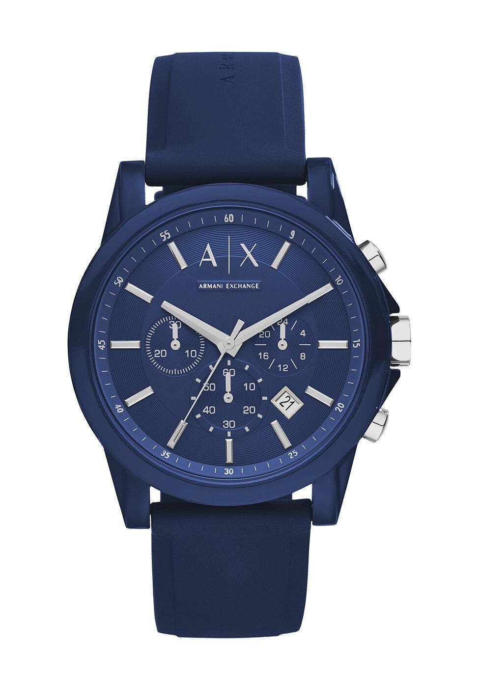 Мужской хронограф AX1327 ARMANI EXCHANGE, синий
Мужской хронограф AX1327 ARMANI EXCHANGE, синий