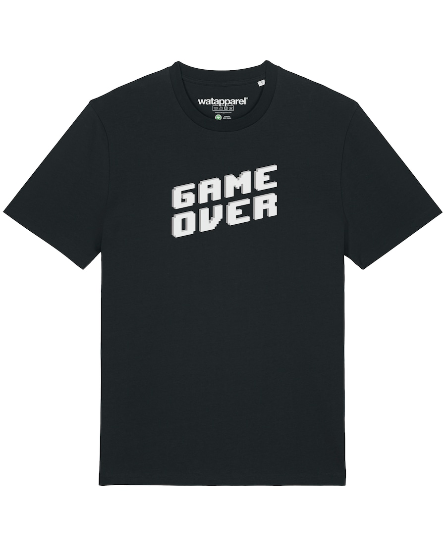 Рубашка Watapparel Game Over, черный
Рубашка Watapparel Game Over, черный