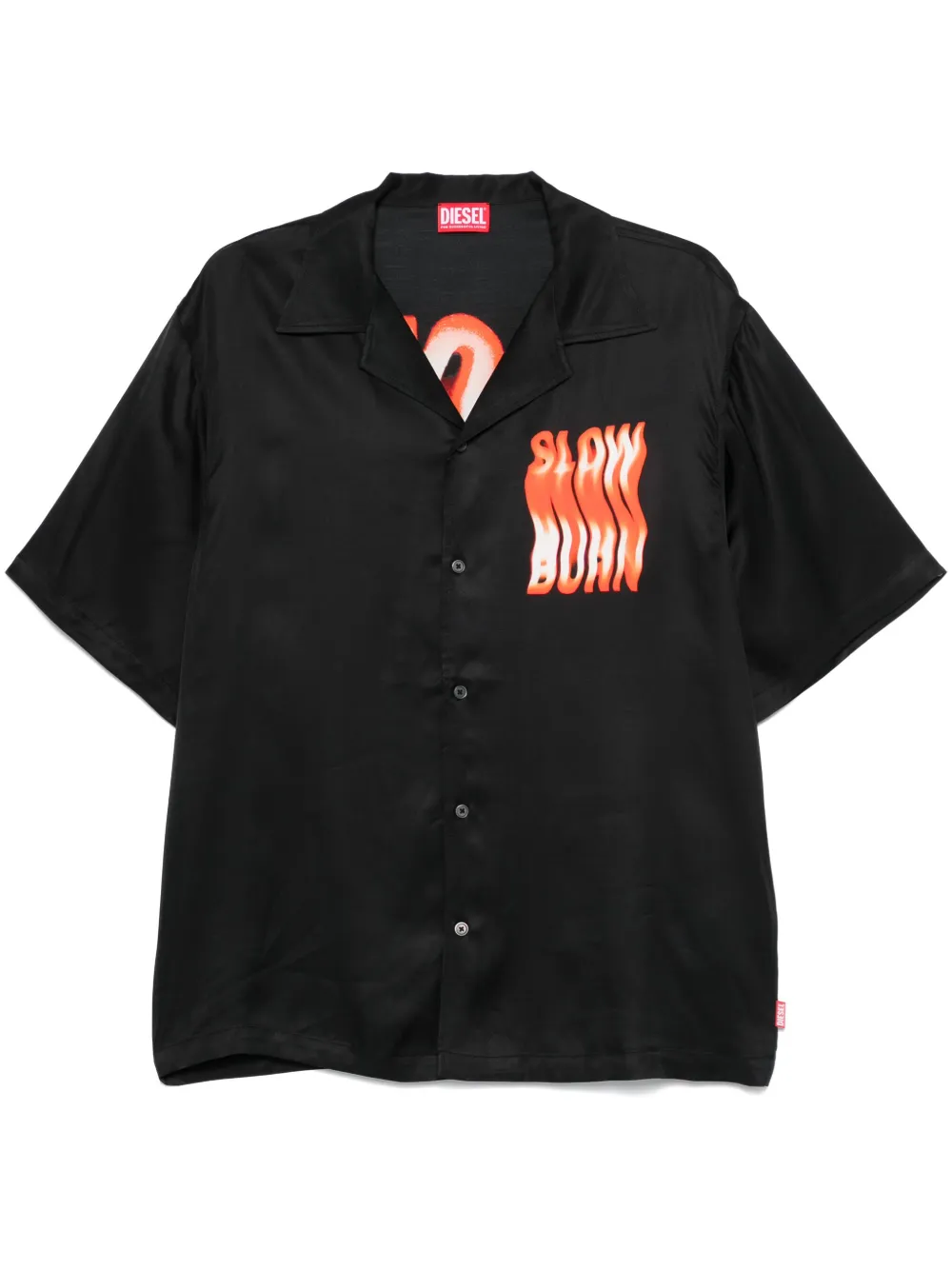 Рубашка с надписью DIESEL, черный
Рубашка с надписью DIESEL, черный