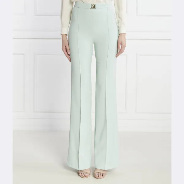 Расклешенные брюки Elisabetta Franchi, зеленый
Расклешенные брюки Elisabetta Franchi, зеленый