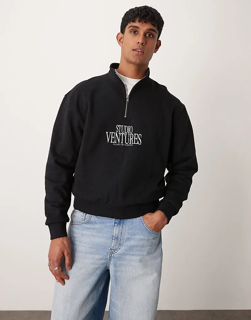 Свободный толстовка свободного кроя с воротником-воронкой и принтом на груди черного цвета ASOS DESIGN
Свободный толстовка свободного кроя с воротником-воронкой и принтом на груди черного цвета ASOS DESIGN